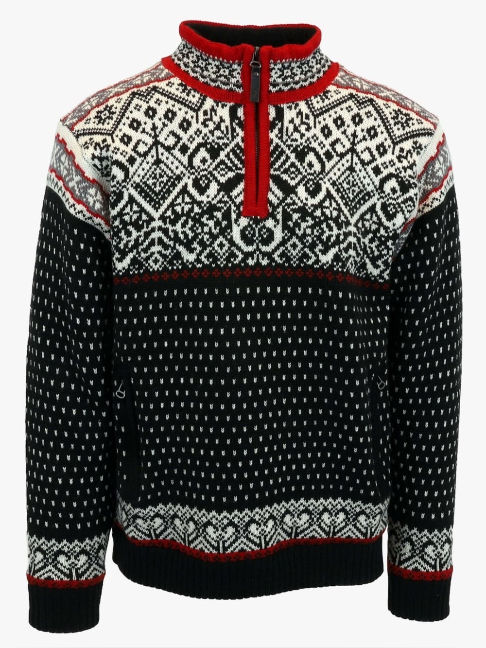 NORWEAR Norwegian Nordic Lined Wool Sweater Men’s Size XL